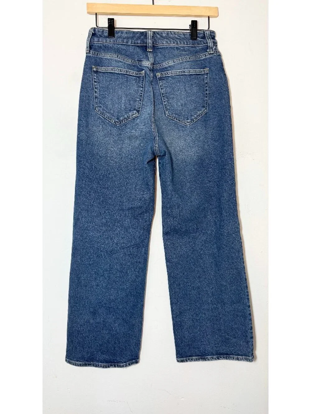 J.Crew Curvy Slim Wide Leg Jeans Women's 26 High Rise Cropped Denim